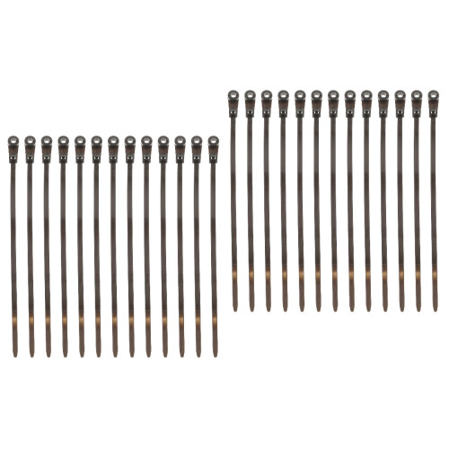 200Pcs Black Cable Zip Ties Nylon Self-Locking for Multipurpose Fixing 2