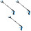 3pcs Folding Trash Can Aluminum Alloy Foldable Blue Picker 4