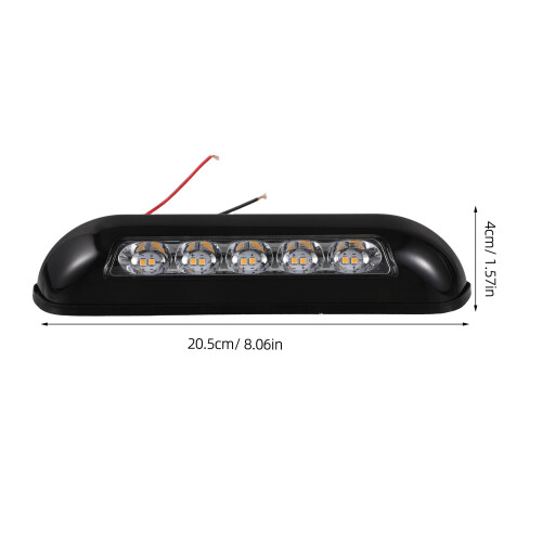 2Pcs Black Camper Trailer Exterior Lights with Awning 2