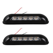 2Pcs Black Camper Trailer Exterior Lights with Awning