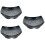 3Pcs Crack-Resistant Ceramic Bowls Multi Use Salad Dessert Serving 5