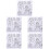 5 Pieces Drawing Paper Children'S Graffiti Scroll For 7