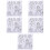 5 Pieces Drawing Paper Children'S Graffiti Scroll For 8