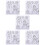 5 Pieces Drawing Paper Children'S Graffiti Scroll For 9