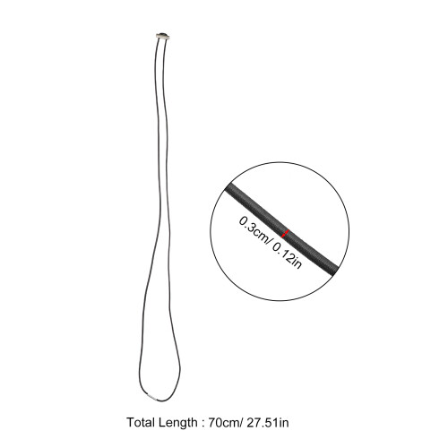 6Pcs Elastic Trash Can Bands Rubber Strap Quick Fix Garbage Bag Tie 2