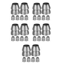 30Pcs Hammer Installation Accessories Iron Metal Taper Wedges Grey