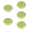 5pcs Box Bread Storage Box Round Pp Nut Box Green 11
