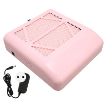 Nail Dust Collector Powerful Suction, Electric Nail Vacuum with Reusable Filter Adjustable Speed Heat Dissipation Design for Acrylic Gel Manicure