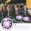 2Pcs Pool Flower Lights Romantic Water Floating Decorations 4