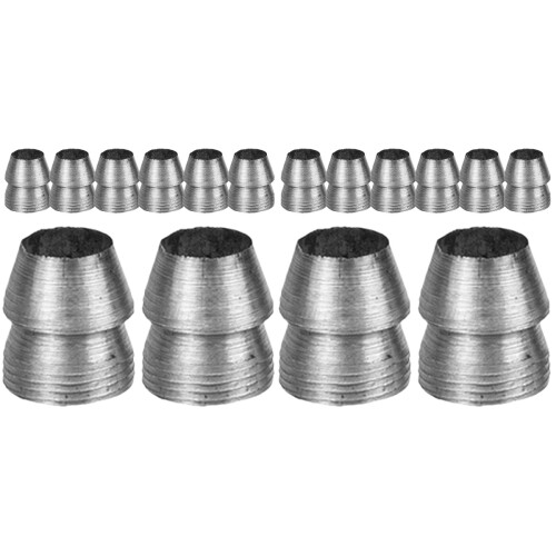 16Pcs Silver Metal Wedges Sturdy Replacement Wedges for Hammer Use