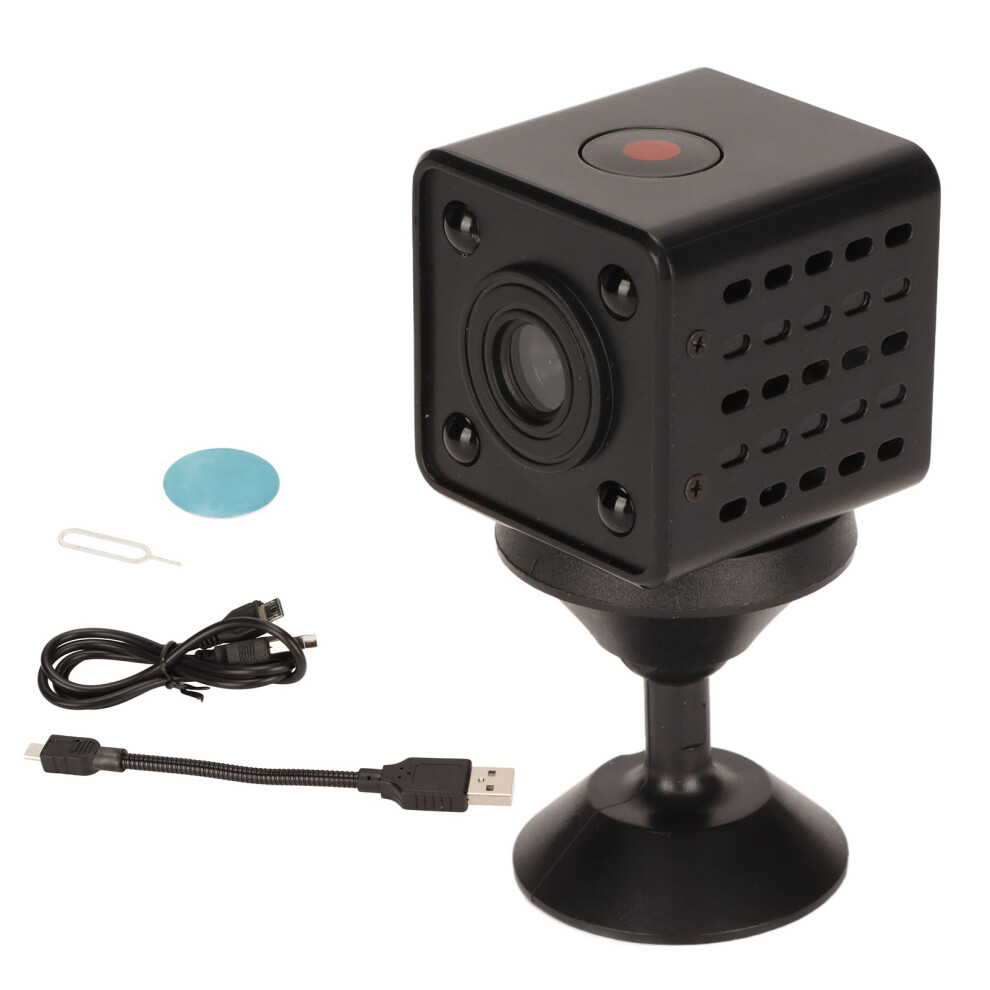 Covert Wifi Surveillance Camera, Mini Wireless Nanny Cam With Motion Detection And Loop Recording Features For Smart Home Monitoring 9028731824833