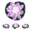 2Pcs Pool Flower Lights Romantic Water Floating Decorations 9