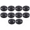 10PCS 90mm Garage Door Pulley Wheels 12
