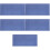 5Pcs Blue Non-Adhesive Window Privacy Film Uv Ray Blocking 8