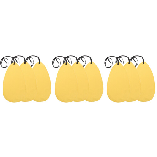 9Pcs Yellow Microfiber Flute Clarinet Saxophone Cleaning Cloth Set 2