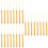 24Pcs Polyester Graduation Tassels Gold Decorative Cap Accessories 8