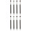 8 Pcs Eye Make-Up Brush Kit Eye And Silver 5