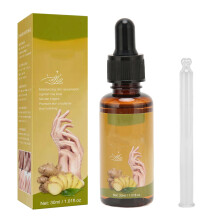 Nail Support Treatment With Ginger Growth Serum, Cuticle Care Oil Featuring Natural Ingredients For Strengthening Nails And Supporting Daily Care