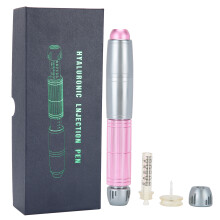 Adjustable Skincare Injection Pen Non-Invasive Hyaluronic Acid Delivery System Anti-Wrinkle Treatment With Collagen Cell Activation And Dermabrasion