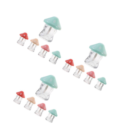 15Pcs Assorted Color Plastic Lip Gloss Tubes for Storage with Wand 2