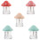 15Pcs Assorted Color Plastic Lip Gloss Tubes for Storage with Wand 10