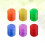 240Pcs Colored Counting Chips Plastic Markers for Kids and Games 5