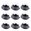 200Pcs Food Grade Pet Cake Dome Boxes Clear Mooncake Cupcake Holders 6