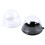 200Pcs Food Grade Pet Cake Dome Boxes Clear Mooncake Cupcake Holders 7