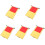 5Pcs Multi-Color Chinese Calligraphy Paper Scrolls for Painting Use 1