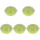 5pcs Box Bread Storage Box Round Pp Nut Box Green 1