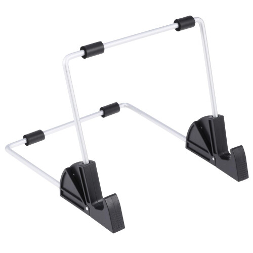 2St Aluminium Tablet Bracket Zwart Lazy Mount Desktop Houder 1