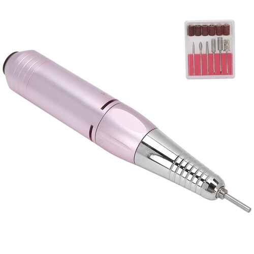 USB Interface Electric Nail Drill Machine Portable Electric Nail File With Adjustable Speed Multi Function Nail Drill Low Heat Professional Nail 2