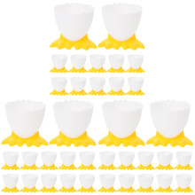 36Pcs Assorted Color Egg Cups Soft Boiled Eggs Holder for Home Kitchen