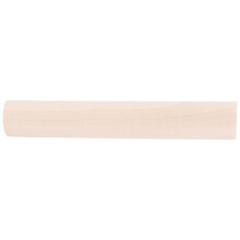 3Pcs Light Brown Lotus Wood Dumpling Skin Maker and Dough Roller