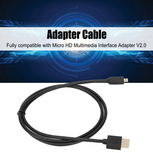 Flexible HDMI Cable For Camera Connection, Durable Micro HDMI With High Speed Data Transfer And4K Resolution, HDR Supported Ultra HD Cable 1