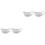 4Pcs White Ceramic Sauce Containers Gravy Cups for Home 4