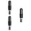 3Stk Makeup Set Schwarz, Leichtes, Tragbares Kosmetikpinsel Set 7