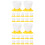24Pcs Assorted Color Cute Breakfast Egg Cups Holder for Home 6