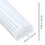 144 Pcs Plastic Sleeves Reflective Spoke Covers Suv Decorate 2
