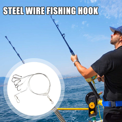 Anti-Tangle Sea Fishing Wire Rig 1