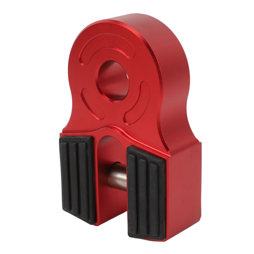 6061 Aluminum Winch Shackle Mount 30,000 Lb For Atvs & Trucks Red 6901387500814
