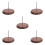 5Pièces Support Reçus Bois Fer Porte-Tickets Simple Résistant 1