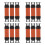 12Pièces Support Téléphone Elastique Ajustable Orange 1