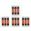 12Pièces Support Téléphone Elastique Ajustable Orange 2