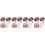 80Pièces Cache-Vis Décoratifs Acier Inoxydable Design Moderne Or Rose 5