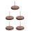 5Pièces Support Reçus Bois Fer Porte-Tickets Simple Résistant 3