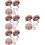 80Pièces Cache-Vis Décoratifs Acier Inoxydable Design Moderne Or Rose 8