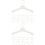 2 Count Hangers Plastic Mini Clothes Rack Creative Crafts Holder 6