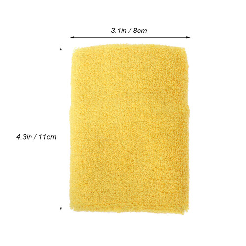 2Pièces Poignets Sports Coton Confortables Absorbant Sueur 1