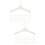 2 Count Hangers Plastic Mini Clothes Rack Creative Crafts Holder 8